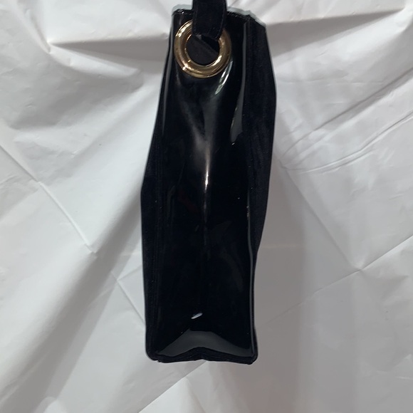 CAROLINA Herrera New York Good Girl Black Polyester Velvet and Faux Leather Tote - Picture 6 of 9